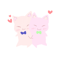 [LINEスタンプ] らぶねこ すたんぷ