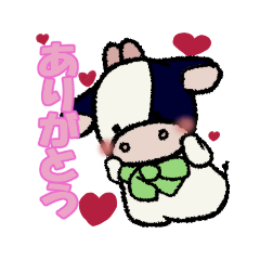 [LINEスタンプ] もーもーたんスタンプ〜シンプル〜