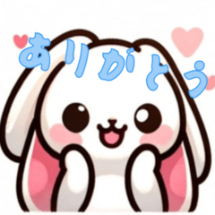 [LINEスタンプ] うさっちとねこっち