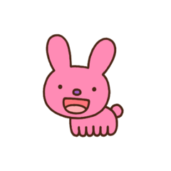 [LINEスタンプ] 伝説のウサギ