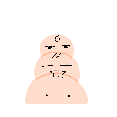 [LINEスタンプ] もちもち3兄妹 2