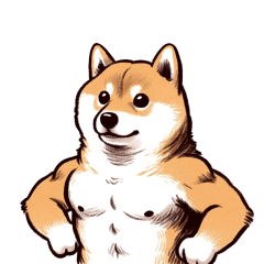 [LINEスタンプ] たまに良いことを言う柴犬 日常会話 40種類