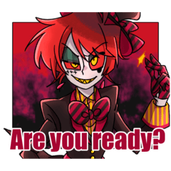 [LINEスタンプ] "MURDER CIRCUS" SHOW TIME！