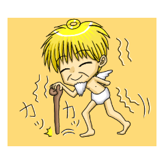 [LINEスタンプ] 使いどころが分からない天使さんスタンプ集