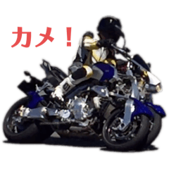 [LINEスタンプ] モーターサイクルプロフェッサー