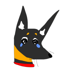 [LINEスタンプ] 犬の第2弾スタンプ∪ᵔʖ̯ᵔ