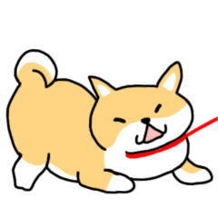 [LINEスタンプ] やる気のない犬.