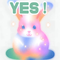 [LINEスタンプ] Fluffy Bunny Fun Time