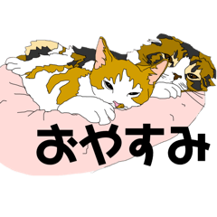 [LINEスタンプ] とらじとちびたのスタンプ