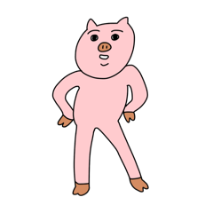 [LINEスタンプ] ぶたのすたんぷぅぶぅ