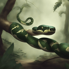 [LINEスタンプ] リアルな蛇：ヘビスタンプ