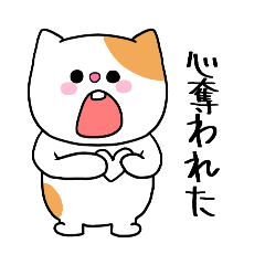 [LINEスタンプ] 前歯がチャームポイントの猫 使い勝手良い