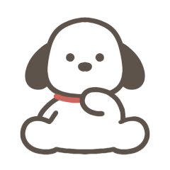 [LINEスタンプ] 実家にある犬のぬいぐるみ