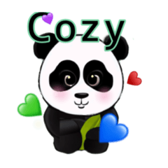 [LINEスタンプ] Panda.panda.panda