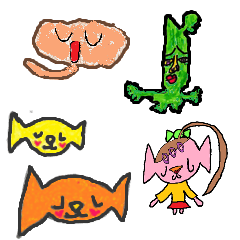 [LINEスタンプ] ジェイシーの瞳/さくら坂のほのかちゃん