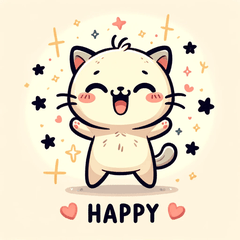 [LINEスタンプ] にゃんだふるすたんぷ