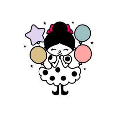 [LINEスタンプ] PetiteSorciere のプティーちゃんスタンプ