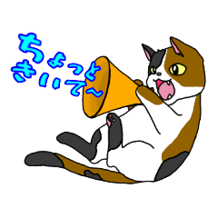 [LINEスタンプ] ちょっとだけ主張したい【ちょっと猫】