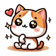 [LINEスタンプ] かわいい子猫スタンプぽむ