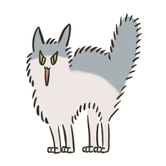 [LINEスタンプ] 偉そうな猫さん