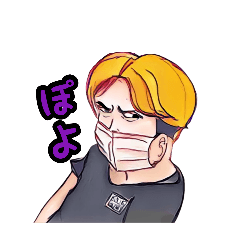[LINEスタンプ] 悪意のある似顔絵スタンプ2024①