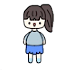 [LINEスタンプ] 小学生が作った！超ちいさいスタンプ