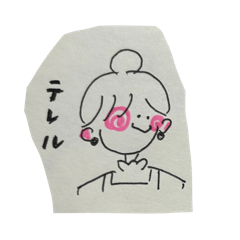 [LINEスタンプ] ゆるゆる紙切れ手書きスタンプ