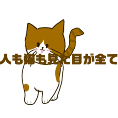 [LINEスタンプ] くそうざい猫