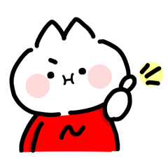 [LINEスタンプ] ぽちゃっとした猫