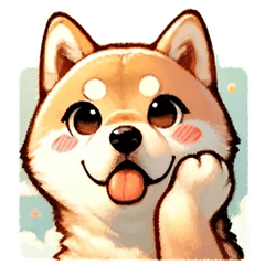 [LINEスタンプ] 柴犬の表情パーティー（ノーテキスト）