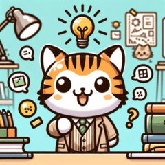 [LINEスタンプ] 受験生のためのトラ猫ムギちゃん