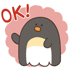 [LINEスタンプ] もちゅもちゅなペンギン