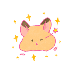 [LINEスタンプ] ゴマ団子Hamster