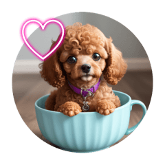 [LINEスタンプ] we LOVE dog wow