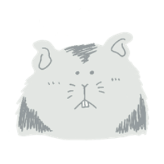 [LINEスタンプ] ハムスターのみち