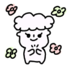 [LINEスタンプ] モジャ子の日常スタンプ