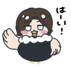 [LINEスタンプ] うごくとりのスタンプ