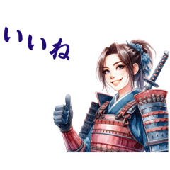 [LINEスタンプ] 侍女子達