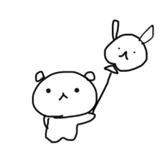 [LINEスタンプ] くまのんのん