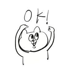 [LINEスタンプ] 非常に使いやすい猫vol.1