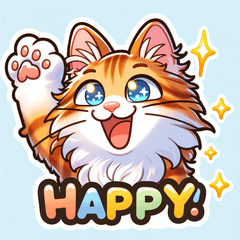 [LINEスタンプ] メインクーンの日常表情