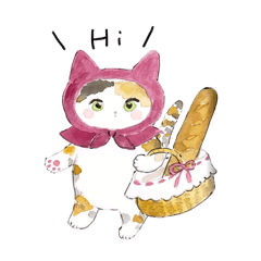 [LINEスタンプ] yopicakesのねこ 英語 English