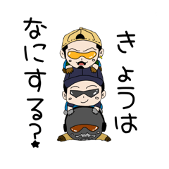 [LINEスタンプ] たっくこーひーミニキャラスタンプ