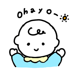 [LINEスタンプ] あかちゃんのスタンプ(日常)