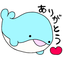 [LINEスタンプ] クジラのジュージ(修正版)