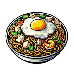 [LINEスタンプ] インドネシアの有名なお料理スタンプ