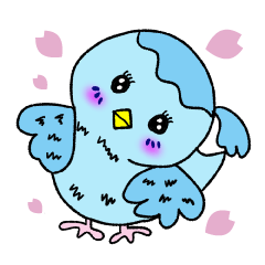 [LINEスタンプ] インコのピー子ちゃんの日常