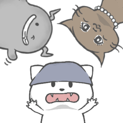 [LINEスタンプ] にゃおよろズ