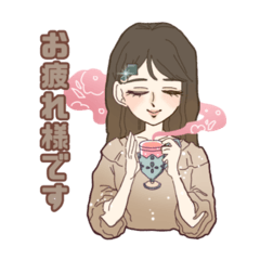 [LINEスタンプ] さらら.