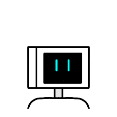 [LINEスタンプ] テレビヘッド君スタンプ